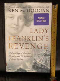Lady Franklin’s revenge signed hardcover book first edition 