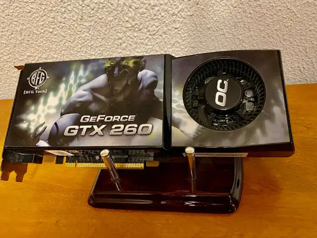 BFG NVIDIA GeForce GTX 260 896 MB GDDR3 SDRAM PCI Exp 2.0 x16 in System Components in Hamilton - Image 2