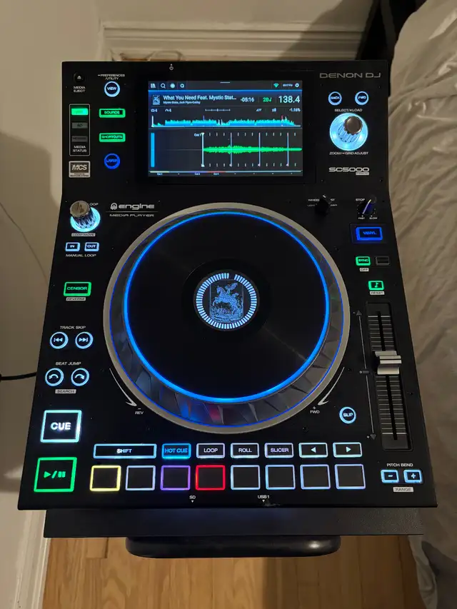 Denon CDJ SC5000 Prime (Good Condition but Faulty Unit) in Other in City of Toronto - Image 2