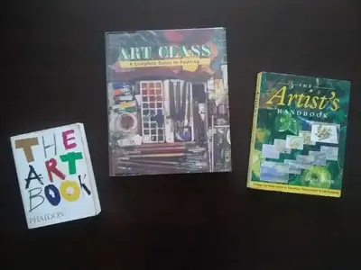 Three Art Books, View more