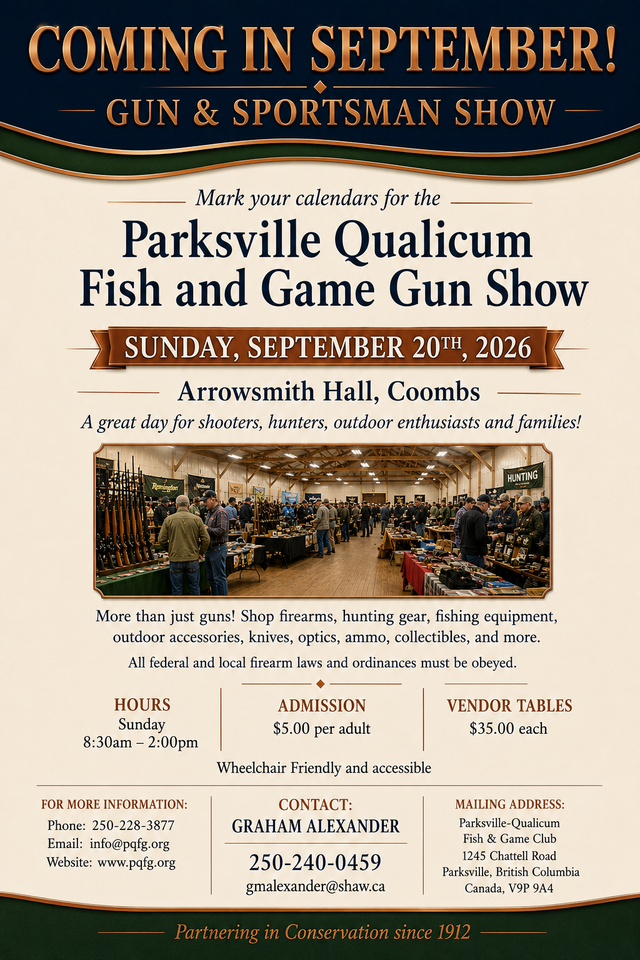 Fish & Game Sporting and militaria collectables Show