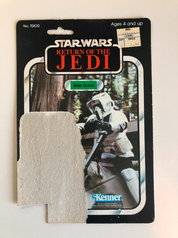 Imperial Biker Scout Star Wars Return of the Jedi action figure dans Art et objets de collection  à Ville de Toronto - Image 3