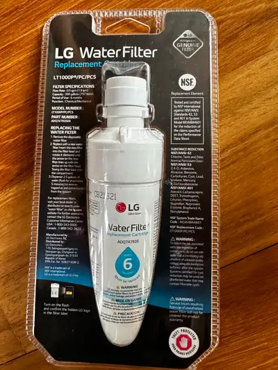 LG WATER FILTER REPLACEMENT CARTRIDGE, View more
