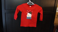 MO YHUA SNOWMAN TODDLER SHIRT