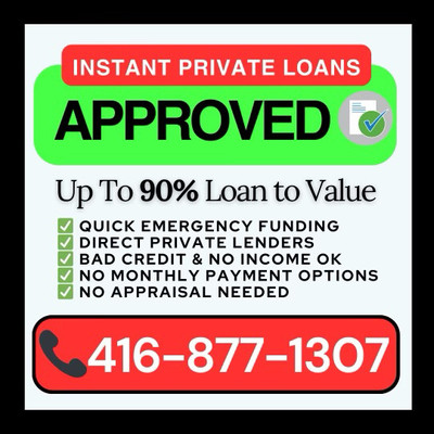 ⭐DIRECT PRIVATE LENDER⭐ GUARANTEED APPROVAL UP TO 90% LTV