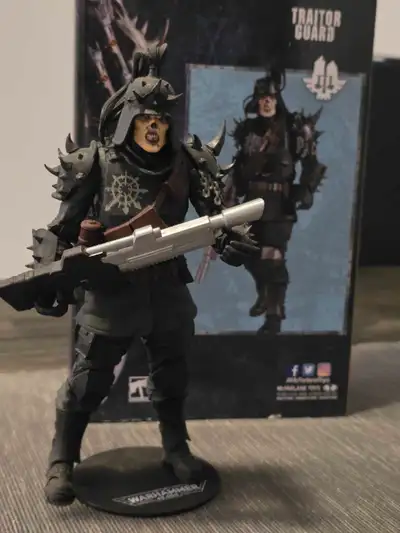 For sale is a used McFarlane Toys Warhammer 40k Darktide Traitor Guard action figure. The figure is...