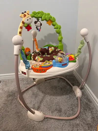 Fisher-Price Rainforest Jumperoo Baby Activity Center, View more