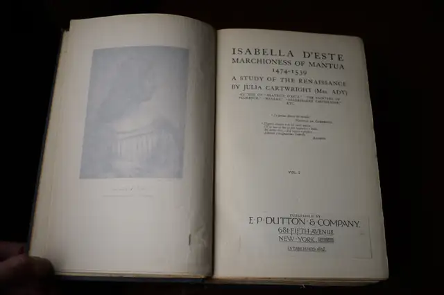 Isabella d'Este: A Study of the Renaissance62863732813569122