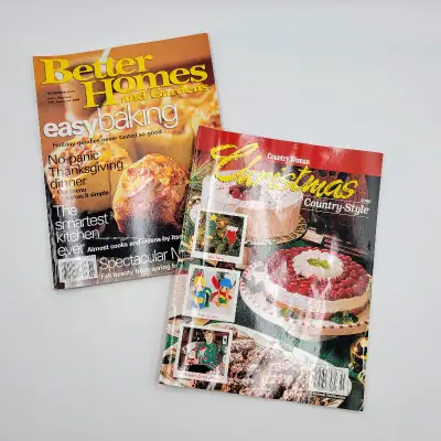 Better Homes & Gardens Magazine November 2000 Easy Baking Christ, View more