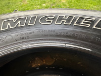 Michelin primacy 275/65/18R