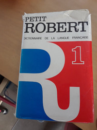 Petit Robert 1 Dictionnaire Full Size French Dictionary only $10