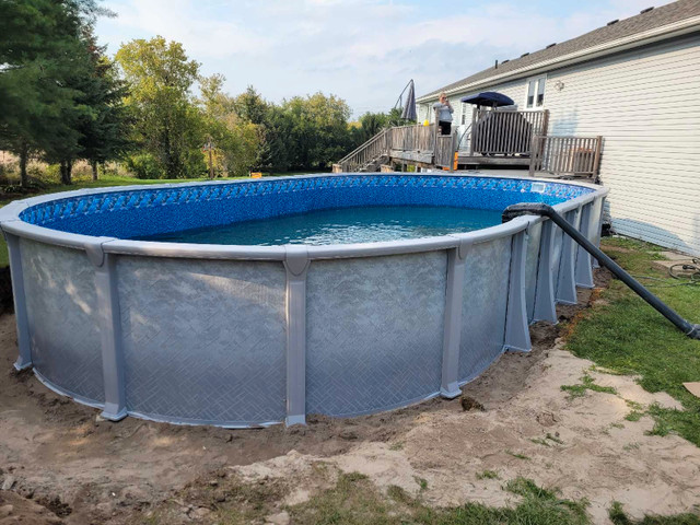 Above ground pool installation  in Other in Peterborough - Image 3