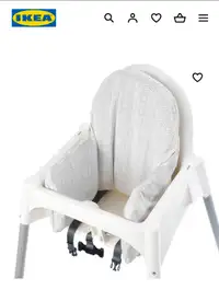 Coussin gonflable pour chaise haute