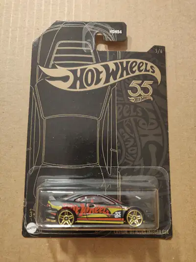 New Hot Wheels 55th Anniversary Custom 2001 Honda Acura Integra GSR 1/64 diecast car $8 ea