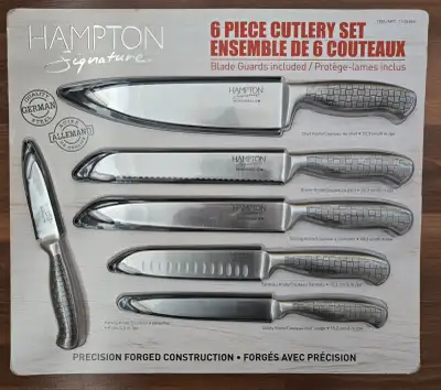 Hampton Signature Stainless Steel 6 PC Knife Set, View more