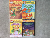 BRAND NEW - GERONIMO STILTON BOOKS - SET OF 4