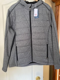 Men's Cutter & Buck Quilted Jacket / Size:  Large - BRAND NEW