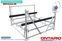 Bertrand Multimaster 5500 lb Boat Lift: Safe, Secure, and Easy!