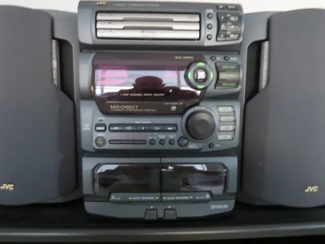 FOR SALE: JVC AUDIO SYSTEM, STAND , RECORD RECORDER in Pro Audio & Recording Equipment in London - Image 5