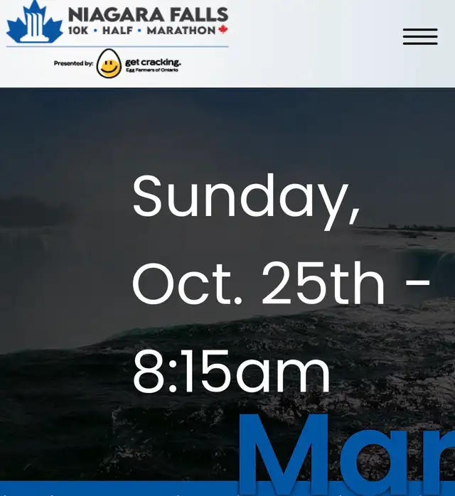 Niagara Falls marathon 