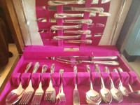 Silverplated Flatware -76 Pieces 'Daffodil' by 1847 Rogers Bros