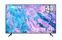 SAMSUNG-LED TV-43"ULTRA HD4K-SMART-NEW-INBOX-WARRANTY$379-no tax