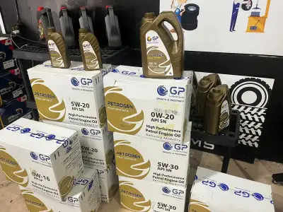Premium synthetic oil 10,000 km warranty Grades available 5W20 5w30 5w40 Ow20 Ow16 Formulated in Ger...