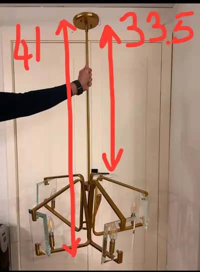 Gold Chandelier, View more