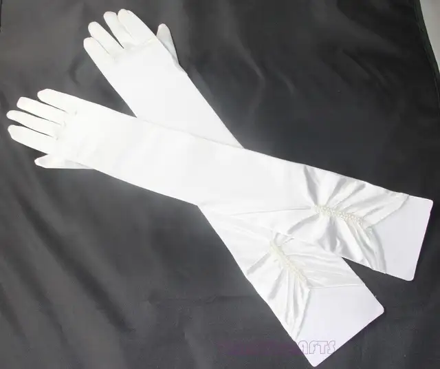 Long Short White Ivory Blush etc. Bridal Prom Wedding Gloves New in Wedding in Oshawa / Durham Region - Image 4