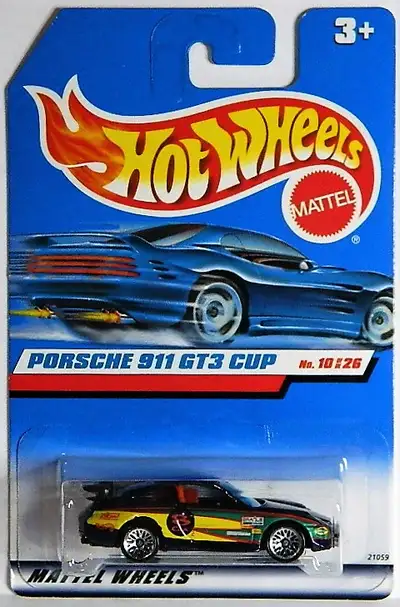 Hot Wheels Porsche 911 GT3 Cup diecast new in package, $7 each. Forza is $12, Neon Speeders is $20....