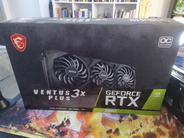 SALE PENDING GeForce RTX 3080 VENTUS 3X OC 10GB PCI-E w/ HDMI