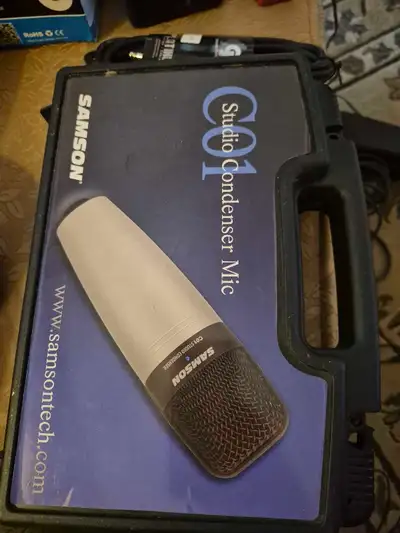 Samson C01 Studio Condenser Mic, View more