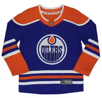 BRAND NEW Jr/Youth Kids'Edmonton Oilers size (L/XL)(Royal Blue)