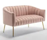 Pink Loveseat for Rent