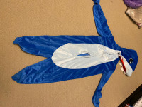 Child shark costume size small/medium