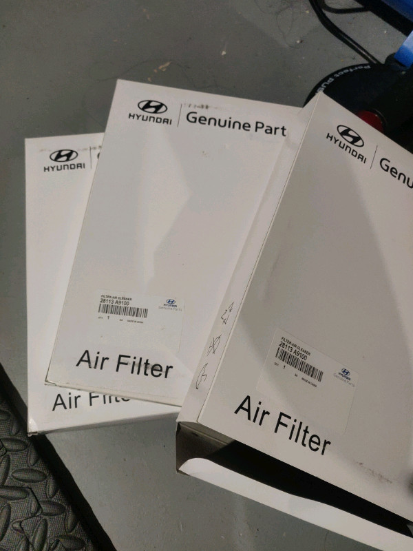 Genuine Hyundai engine air filters in Other Parts & Accessories in Cambridge