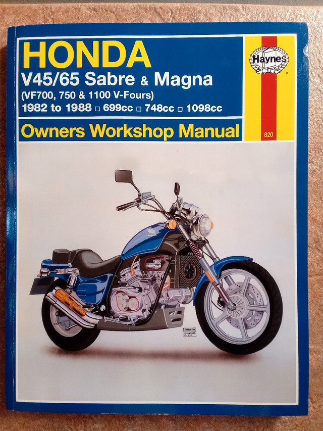 Honda 1988 Super Magna Service Manual in Street, Cruisers & Choppers in Trenton - Image 3