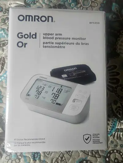 Omron Gold Blood Pressure Monitor, View more