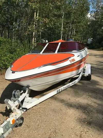 Our wonderful boat is sadly up for sale. Kids are older and working so not going to the lake as much...
