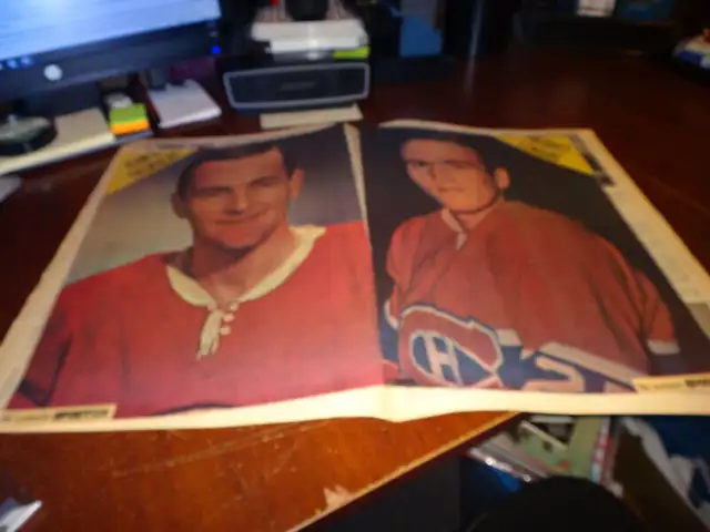 Sport images newpaper hochey montreal canadiens jean claude trem in Arts & Collectibles in Victoriaville - Image 7