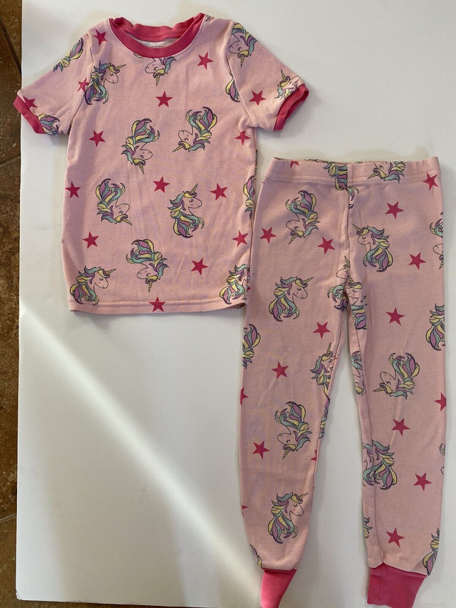 Unicorn PJ’s size T4 in Clothing - 4T in Calgary