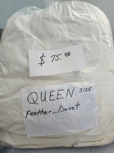 Queen Feather Duvet, View more