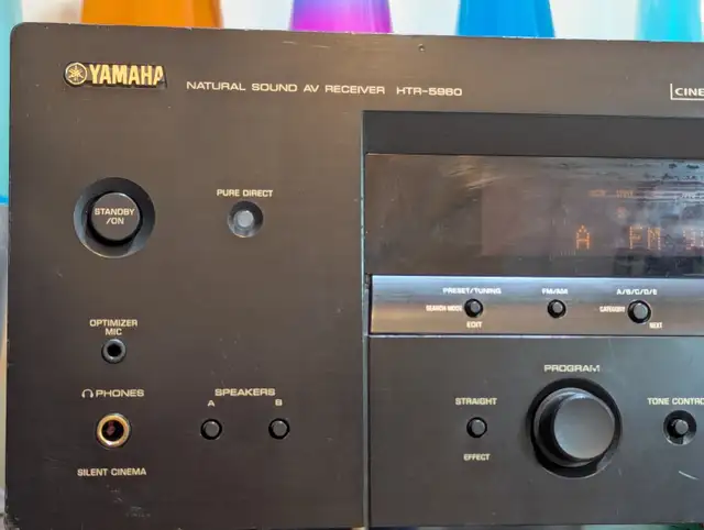Yamaha HTR-5960 Home Theater 7.1 Receiver Circa 2006 / 805 Watts in Stereo Systems & Home Theatre in Red Deer - Image 4