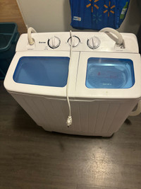 Apartment spin washer