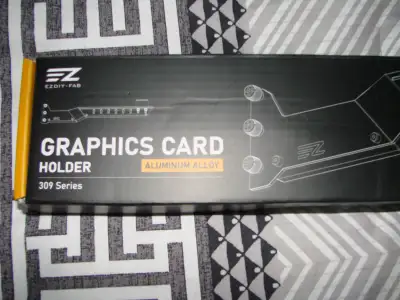 For Sale EZDIY-FAB ARGB GPU Holder Brace Graphics Card Support Video Card 5V 3Pin 309 Series Video C...