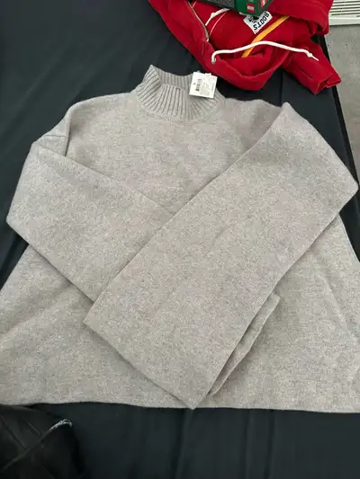 Club Monaco Cashmere Blend Mock Neck Sweater, View more
