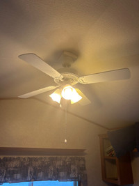 Free white ceiling fan 