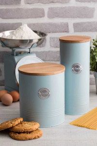 Typhoon Living Air tight Cookie Canister with Bamboo Lid