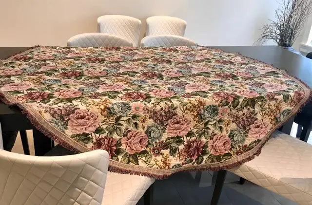 Floral Gobelin Tablecloth63815756626945120