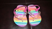 Girls Toddler light up Beach Sandals, size 5-6